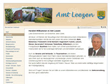 Tablet Screenshot of amt-leezen.de